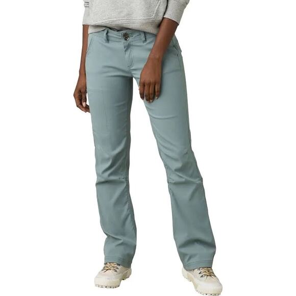Prana Halle Convertible Hiking Pant Straight – Women’s Size 2 Smoky Blue Green - Picture 12 of 12